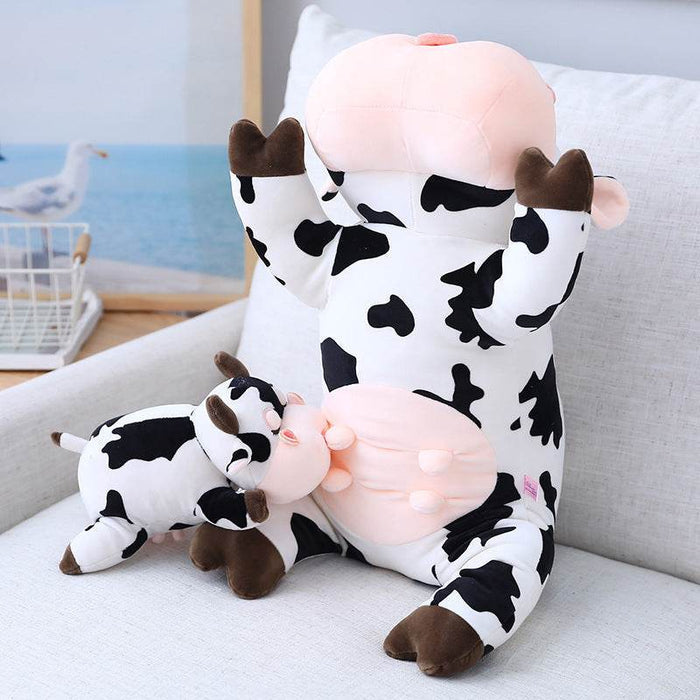 ChonkyCheeks: Adorable Chubby Cow Plush - Goodlifebean stuffed animals