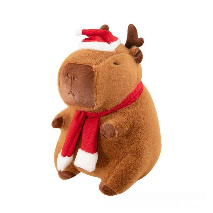 Christmas Capybara Plushie | Stuffed Animal capybara - Goodlifebean Stuffed Animals