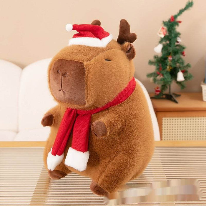 Christmas Capybara Plushie | Stuffed Animal capybara - Goodlifebean Stuffed Animals