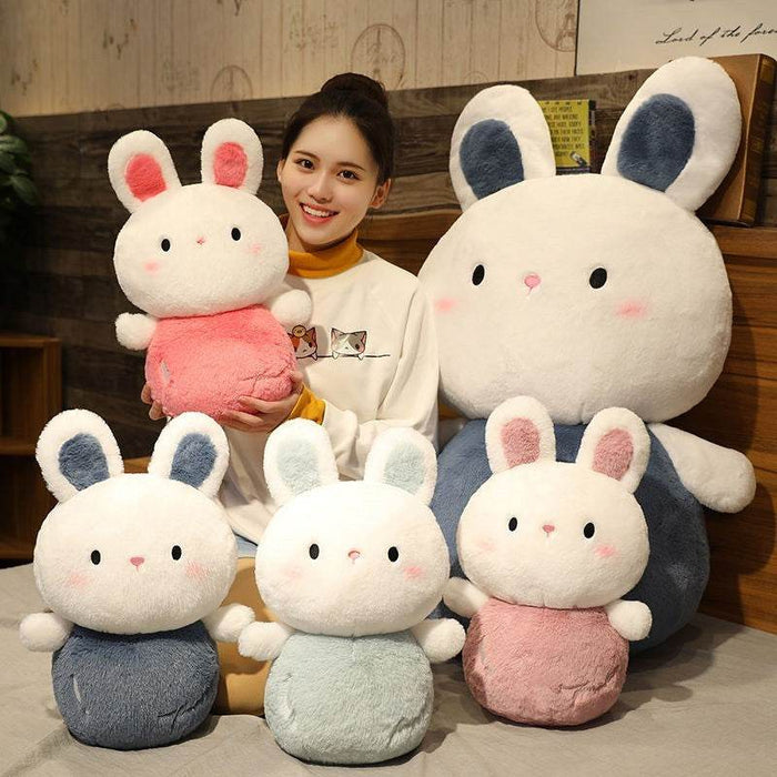 Chubbs: Chubby Bunny Plushie | Giant Stuffed Animal Rabbit - Goodlifebean Stuffed Animals