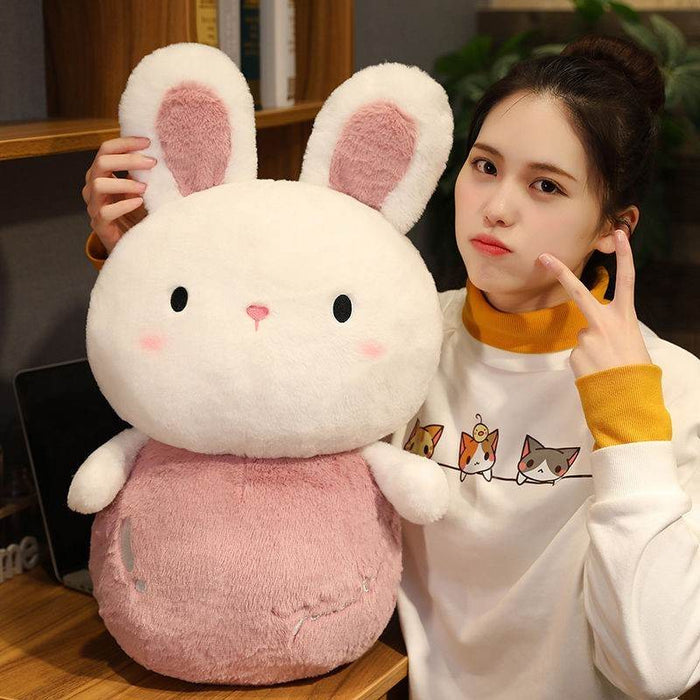 Chubbs: Chubby Bunny Plushie | Giant Stuffed Animal Rabbit - Goodlifebean Stuffed Animals