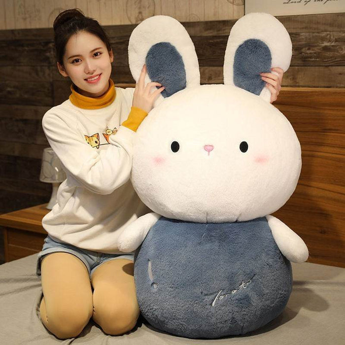 Chubbs: Chubby Bunny Plushie | Giant Stuffed Animal Rabbit - Goodlifebean Stuffed Animals