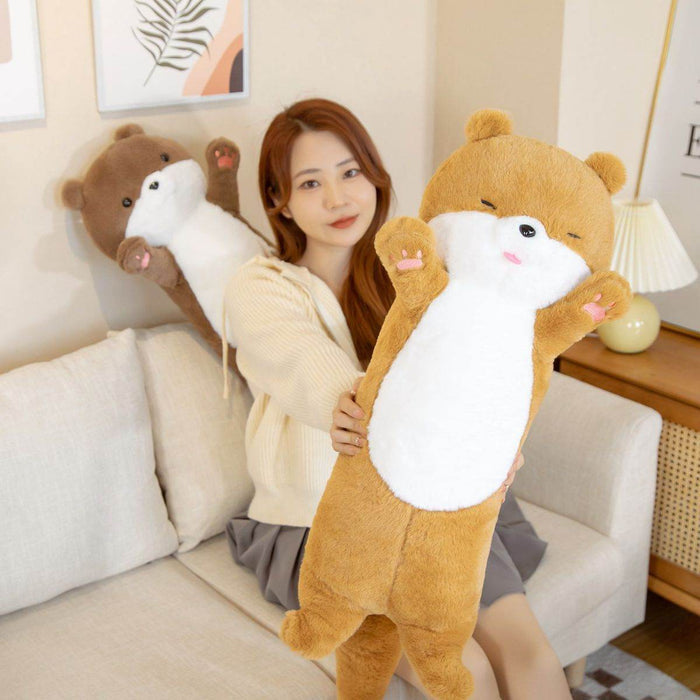 Chubby Hamster Giant Body Pillow Plushie - Goodlifebean Stuffed Animals