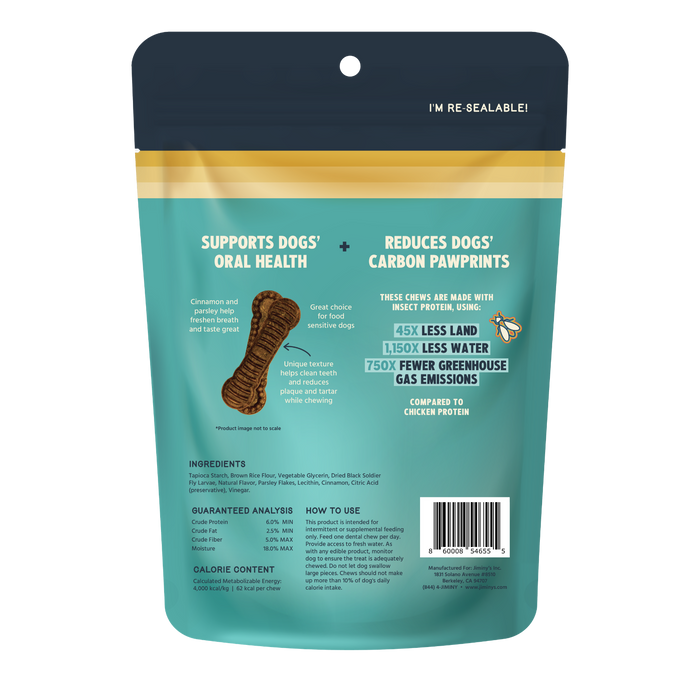 Cinnamon Dental Chews - Small