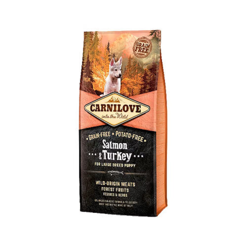 ** CLEARANCE ** CARNILOVE Salmon & Turkey for Large Breed Puppies