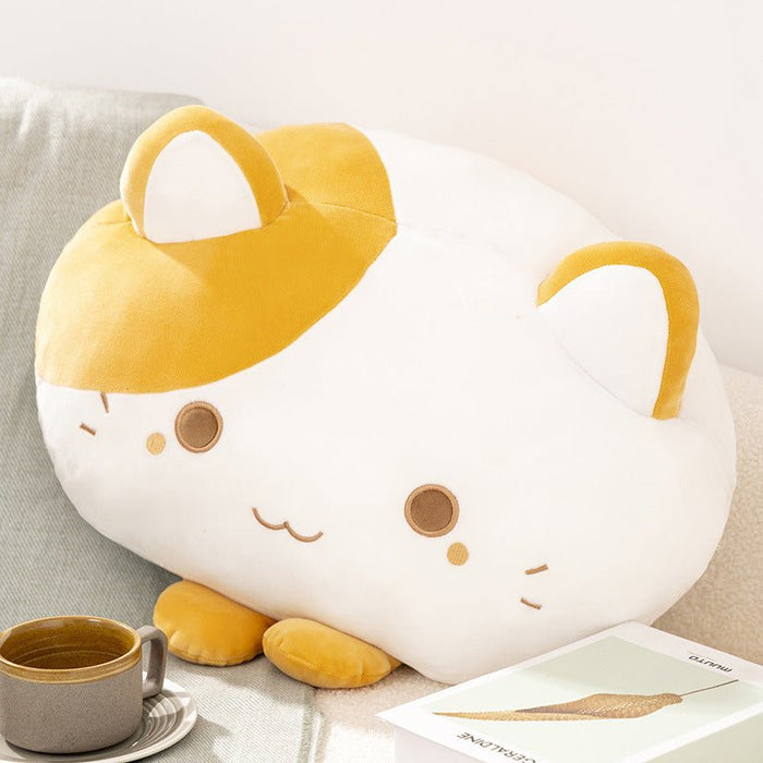 Cloudlet: Lazy Cat Plushie Pillow - Goodlifebean product_type