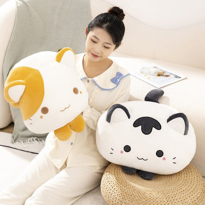 Cloudlet: Lazy Cat Plushie Pillow - Goodlifebean product_type