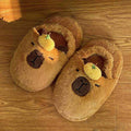 CloudyCapy: Cloudy Capybara Plush Slippers - Goodlifebean Stuffed Animals
