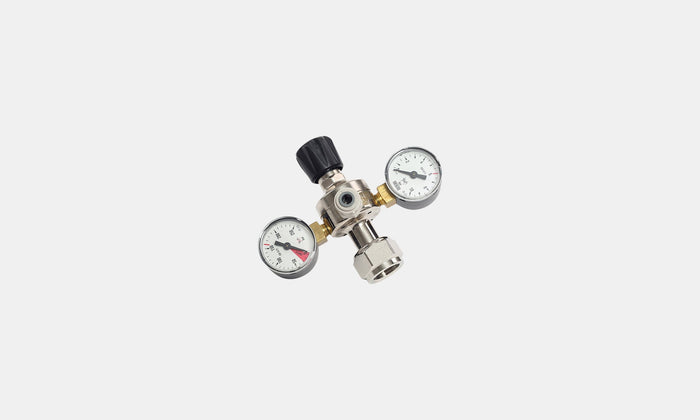 CO2 Twin Gauge Regulator - Set