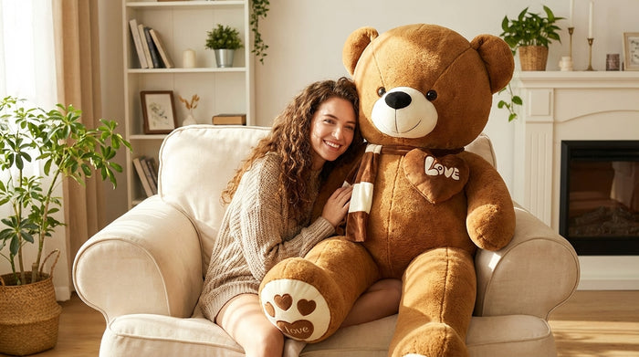 Coco: Large Teddy Bear Plush (6ft)