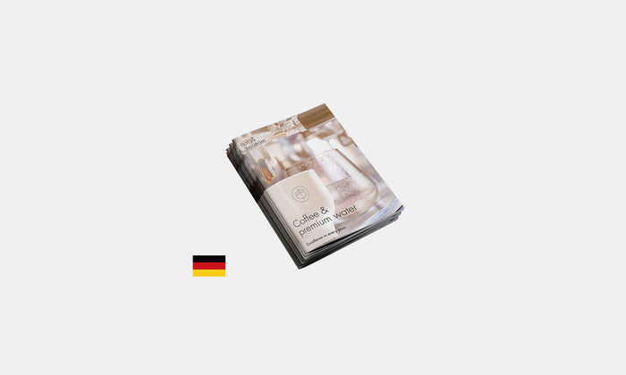 Coffee & Premium Water A5 booklet (German)