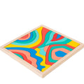 Colorful rainbow stacking toy
