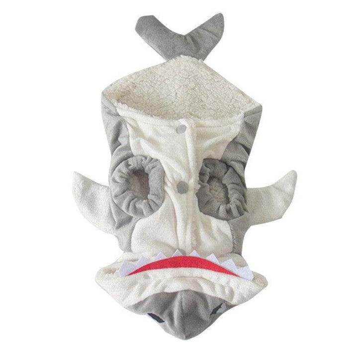 Comfy Cozy Shark Suit for Pets - Goodlifebean Toys & Games