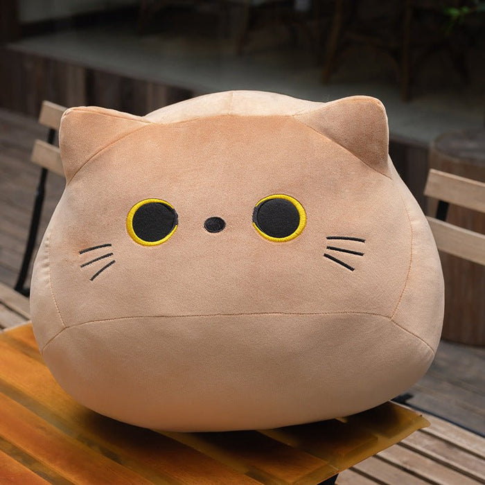 Cookie: Cute Toothless Cat Plush | 21" - Goodlifebean Stuffed Animals