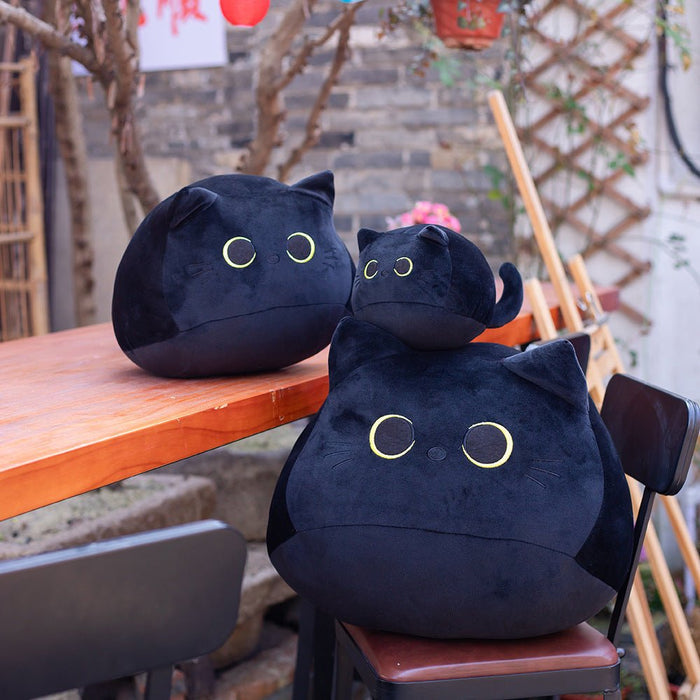 Cookie: Cute Toothless Cat Plush | 21" - Goodlifebean Stuffed Animals