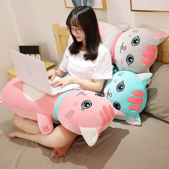 Cosmo The Kawaii Stuffed Cat Plush - Goodlifebean Stuffed Animals