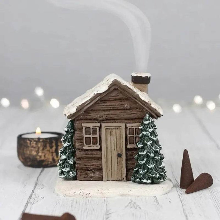 Cozy Cabin Incense Burner - Goodlifebean Gifts
