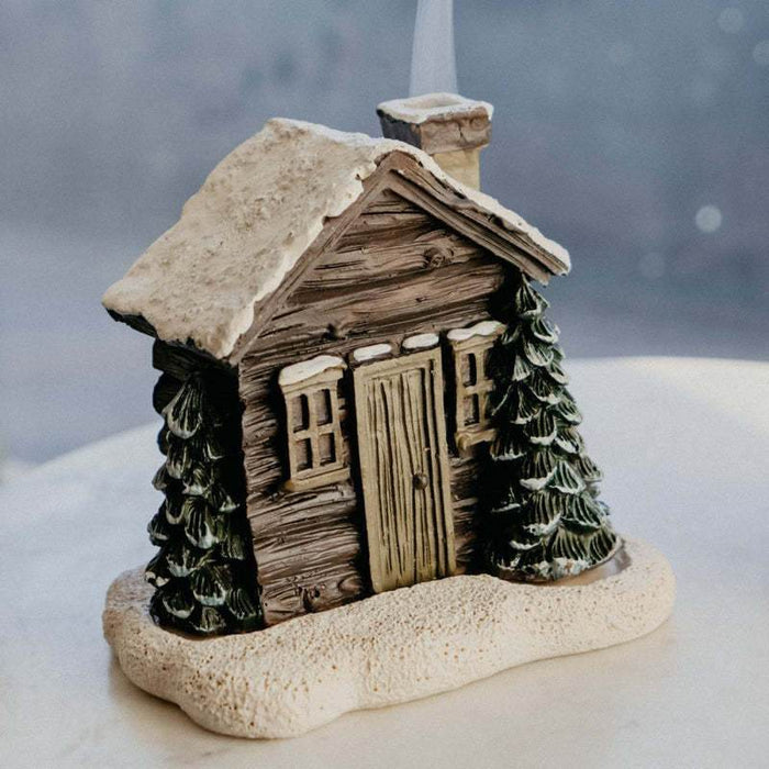 Cozy Cabin Incense Burner - Goodlifebean Gifts