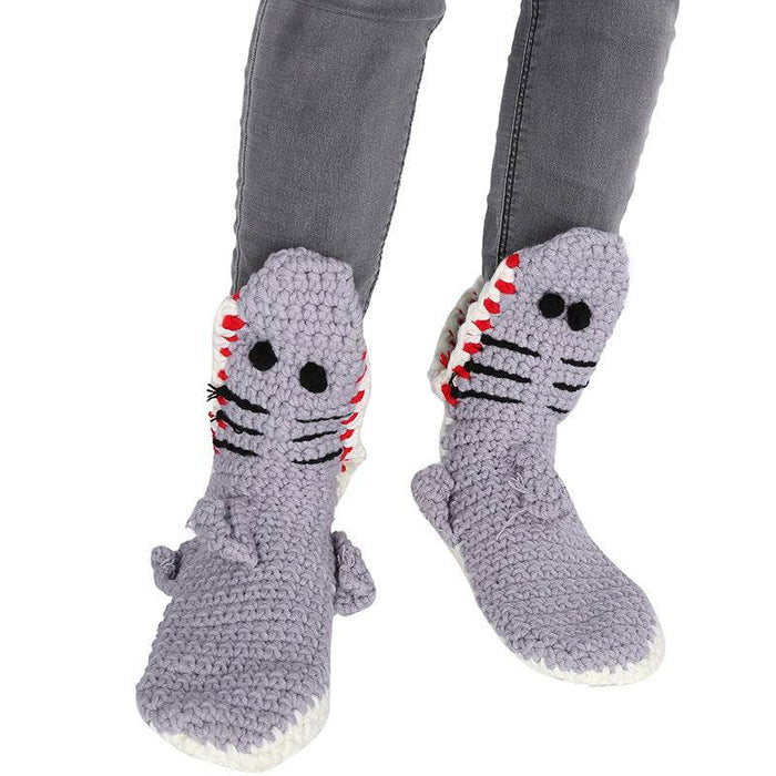 Cozy Plush Shark Socks - Goodlifebean Toys & Games