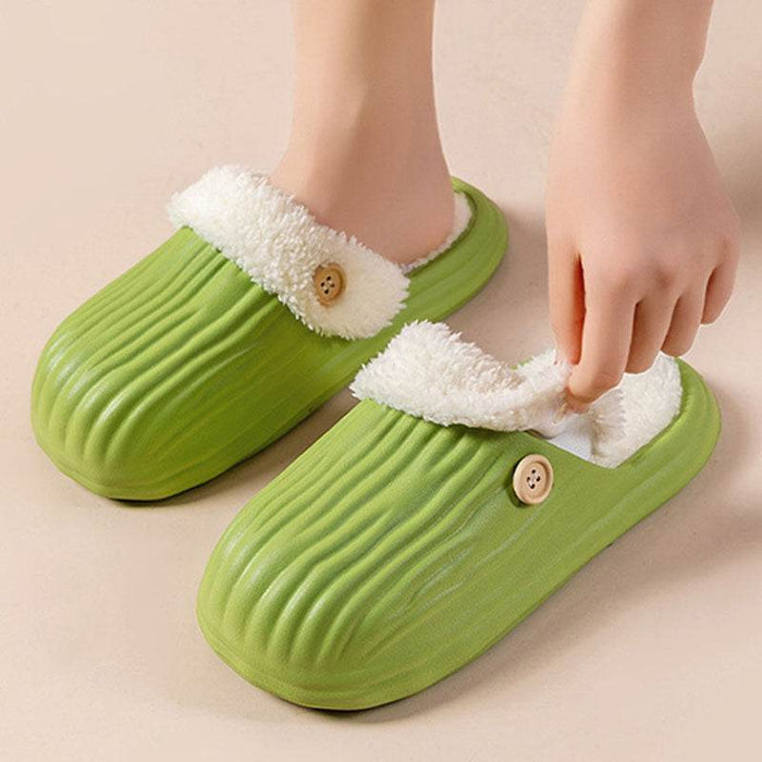 CozySwap: Indoor - Outdoor Slippers with Detachable Fur - Goodlifebean Shoes