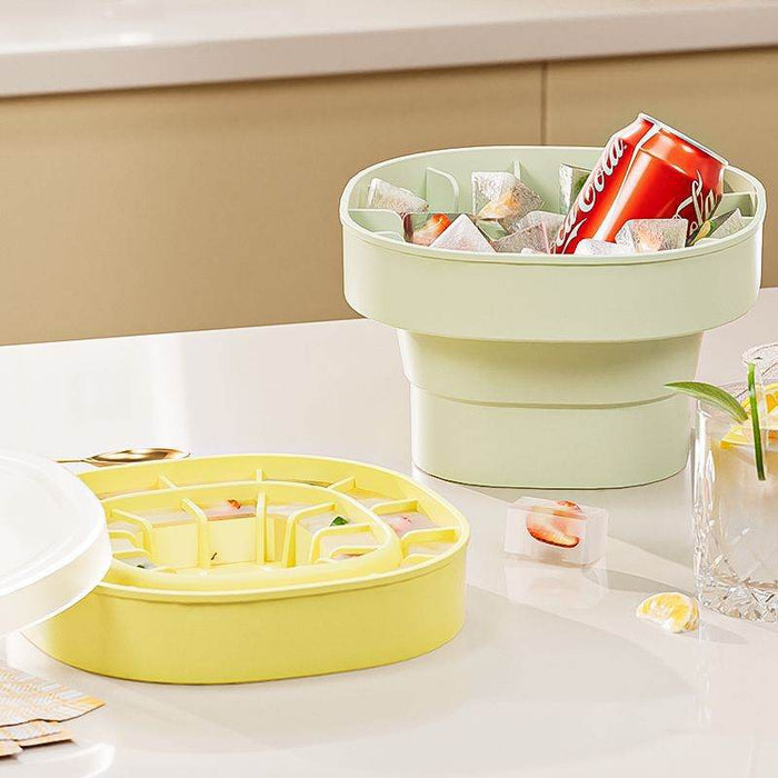 Creative Collapsible Ice Bucket - Goodlifebean Ice Makers