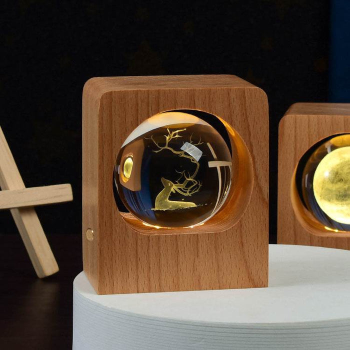 Crystal ball Night Light - Goodlifebean Lamps