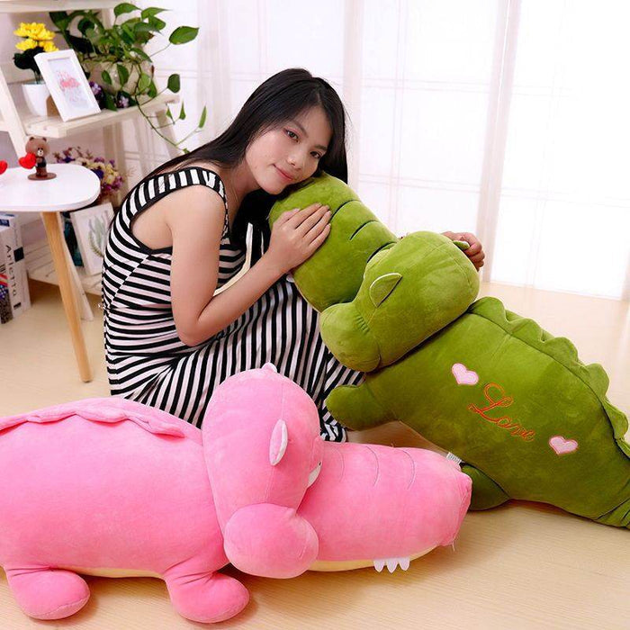 Cuddle Croc Plushie | Stuffed Crocodile Plushie - Goodlifebean Stuffed Animals