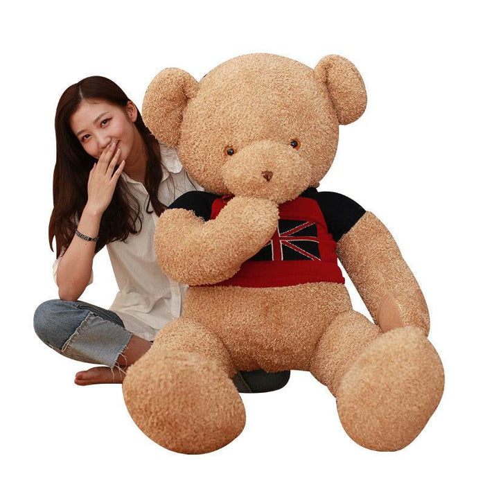 Cuddlebug: 51 inch Giant Stuffed Teddy Bear | 4.2ft Giant Big Teddy Bear - Goodlifebean Stuffed Animals