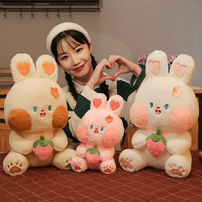 CuddleBun Kawaii Bunny Plushie - The Softest Huggable Rabbit - Goodlifebean Stuffed Animals