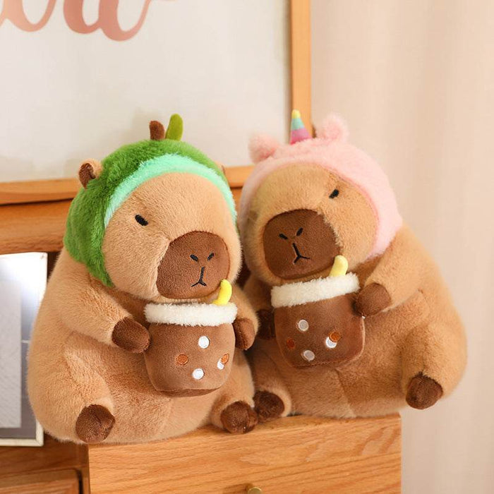 CuddlyCapy: Chubby Capybara Plushie - Goodlifebean Stuffed Animals