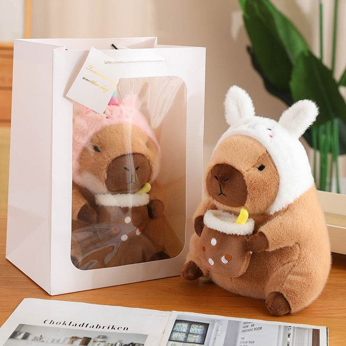 CuddlyCapy: Chubby Capybara Plushie - Goodlifebean Stuffed Animals