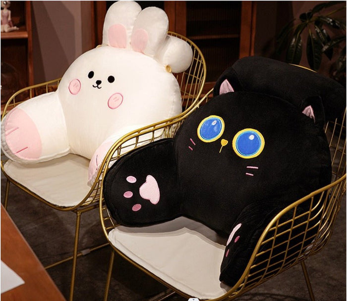 Cushicat: Kawaii Cat Chair Cushion Plushie - Goodlifebean Stuffed Animals