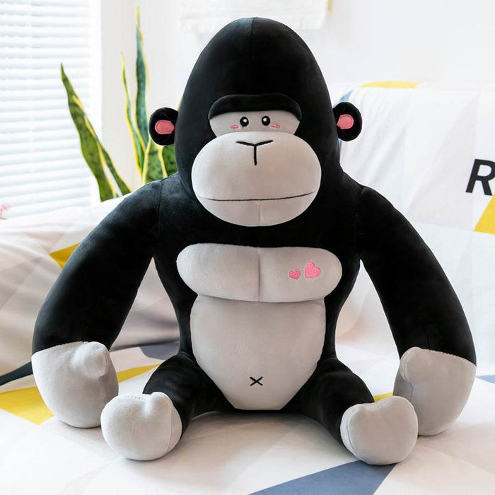 Cute Buffed Up Muscular Gorilla Plushie - Goodlifebean plush