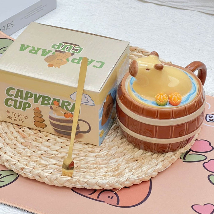Cute Capybara Mug | Kawaii Mug - Goodlifebean plush