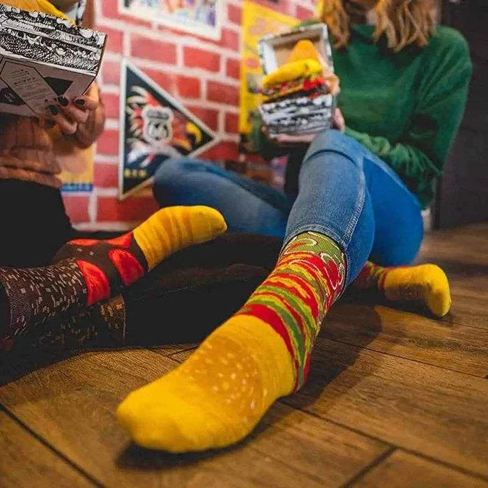 Cute Cozy Pizza Socks - Goodlifebean socks