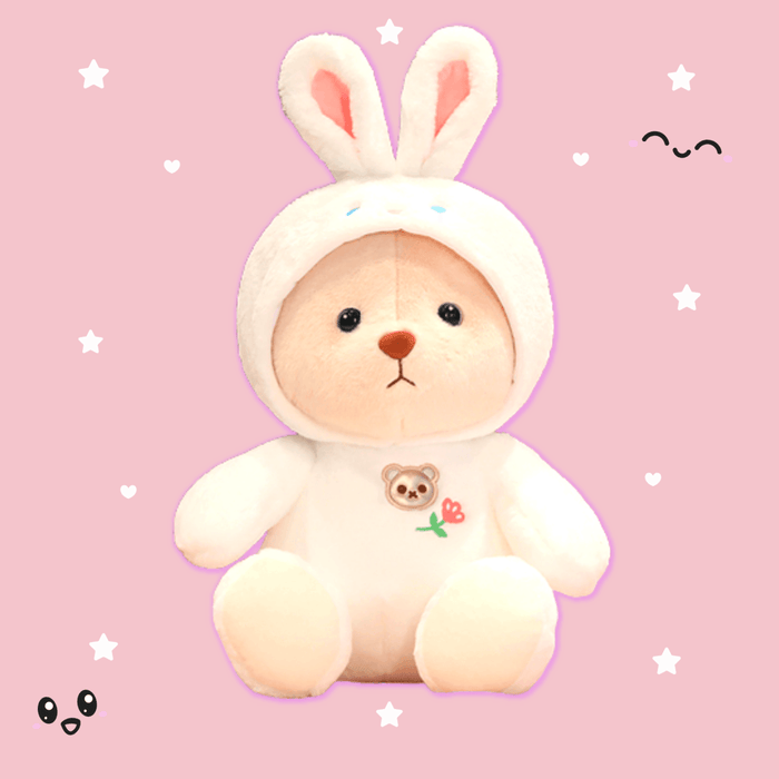 Cute Fuzzy Wuzzy Teddy Bear Plushie - Goodlifebean Stuffed Animals
