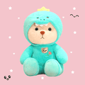 Cute Fuzzy Wuzzy Teddy Bear Plushie - Goodlifebean Stuffed Animals