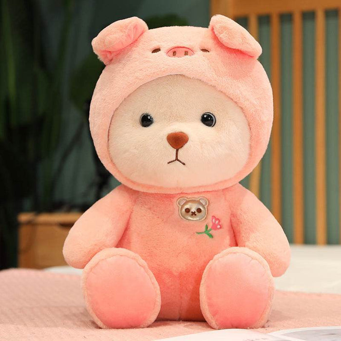 Cute Fuzzy Wuzzy Teddy Bear Plushie - Goodlifebean Stuffed Animals