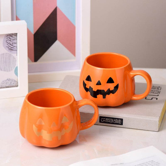 Cute Halloween Pumpkin Mug - Goodlifebean Home Gadgets