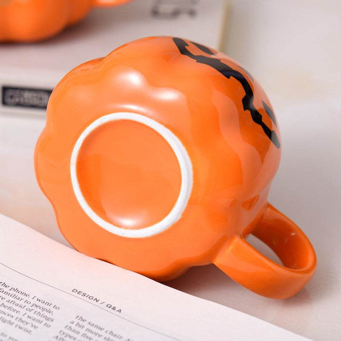 Cute Halloween Pumpkin Mug - Goodlifebean Home Gadgets