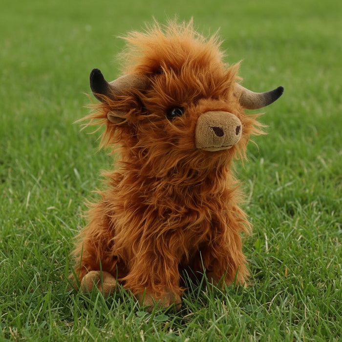 Cute Mini Highland Cow Plushie - Goodlifebean stuffed animals