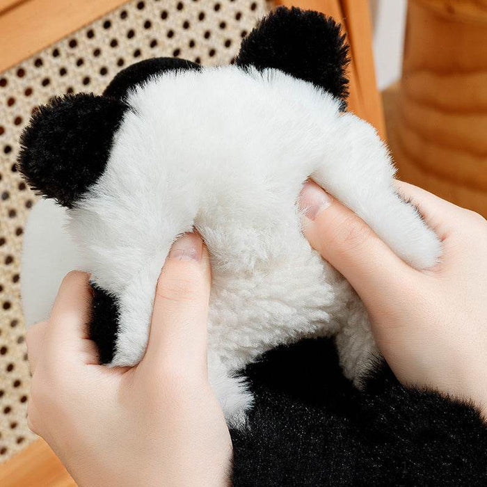 Cute Panda Plush Indoor Warm Slippers - Goodlifebean Shoes