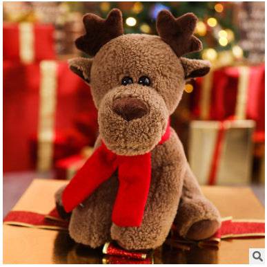 Cute Snowman and Rudolf Plushie - Goodlifebean Stuffed Animals