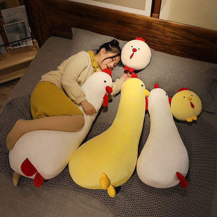 Daisy & Bonnie Cute Chicken Plushies | Giant Stuffed Chickens - Goodlifebean Stuffed Animals