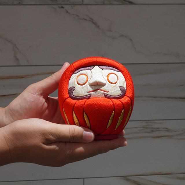 [DARUMA (DOLL)] EDO DARUMA (LARGE) GREAT SEER RED | EDO ART DOLLS | KAKINUMA DOLLS