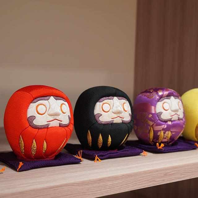 [DARUMA (DOLL)] EDO DARUMA (LARGE) NISHIJIN AO | EDO ART DOLLS | KAKINUMA DOLLS