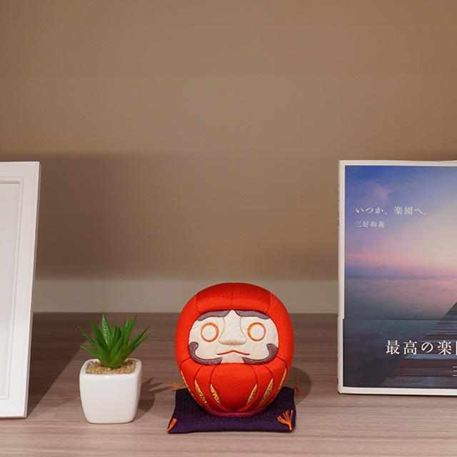 [DARUMA (DOLL)] EDO DARUMA (LARGE) NISHIJIN BLACK | EDO ART DOLLS | KAKINUMA DOLLS