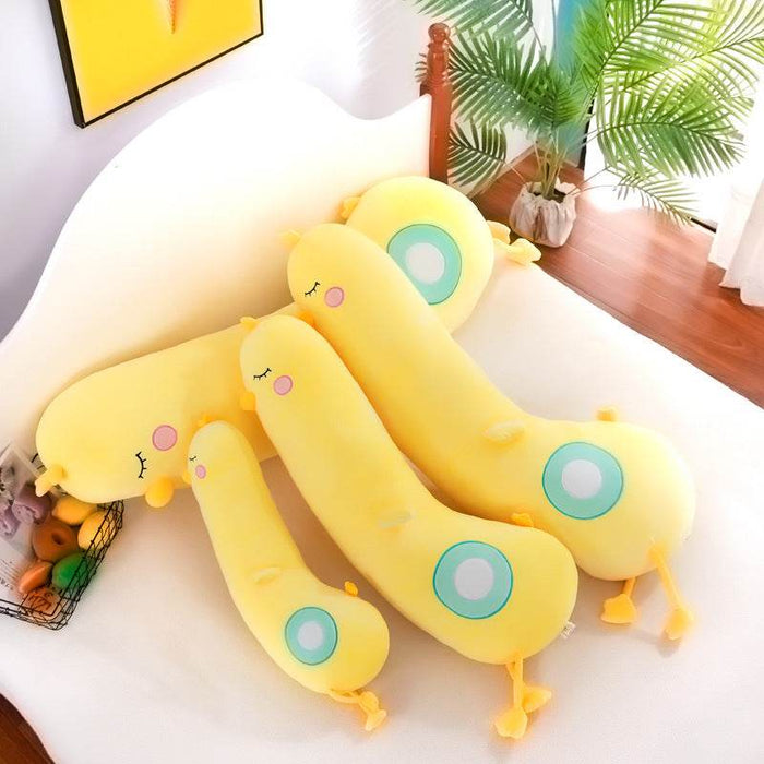 Della Duck: Giant Cuddly Body Pillow Plush - Goodlifebean plush