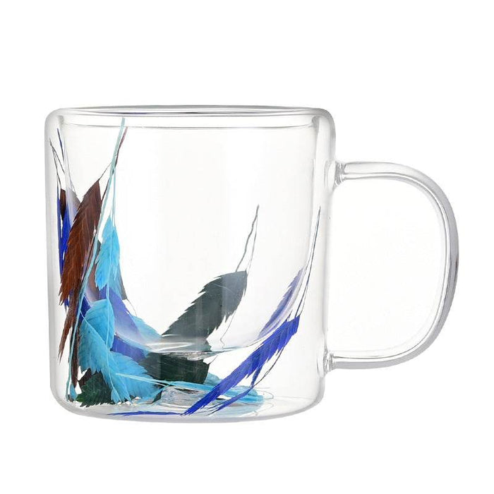 Dried Leaves Aesthetic Mug - Goodlifebean Kawaii Mugs