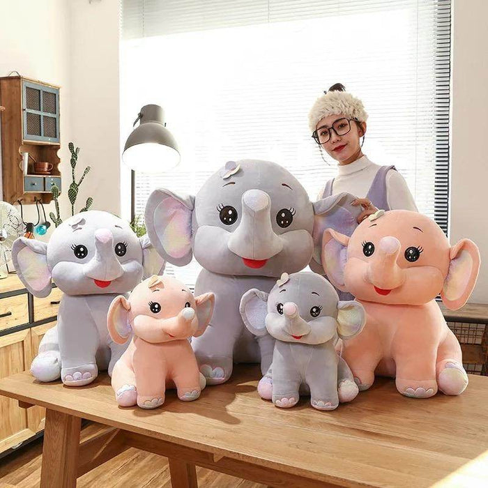 Elli: Giant Stuffed Elephant Plush - Goodlifebean Stuffed Animals